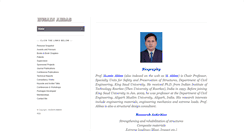 Desktop Screenshot of husainabbas.com